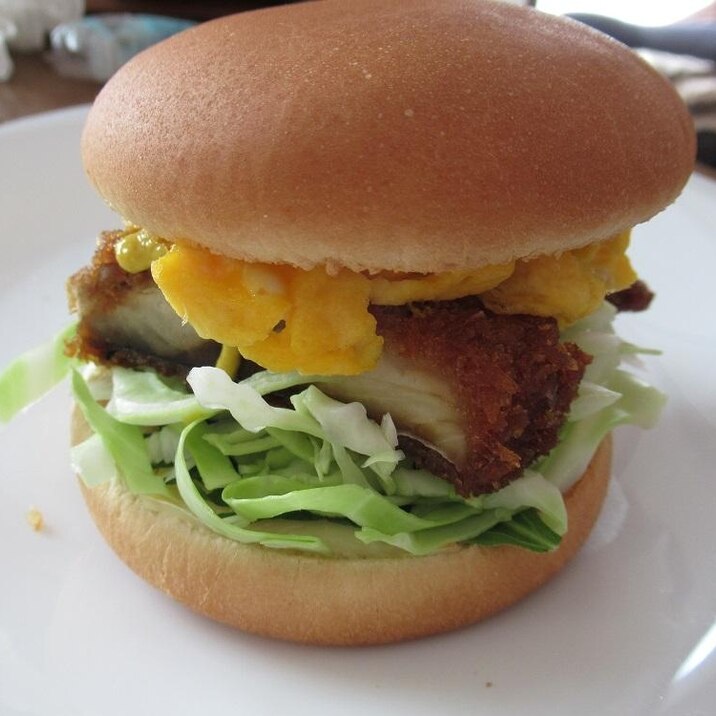 さばカツバーガー